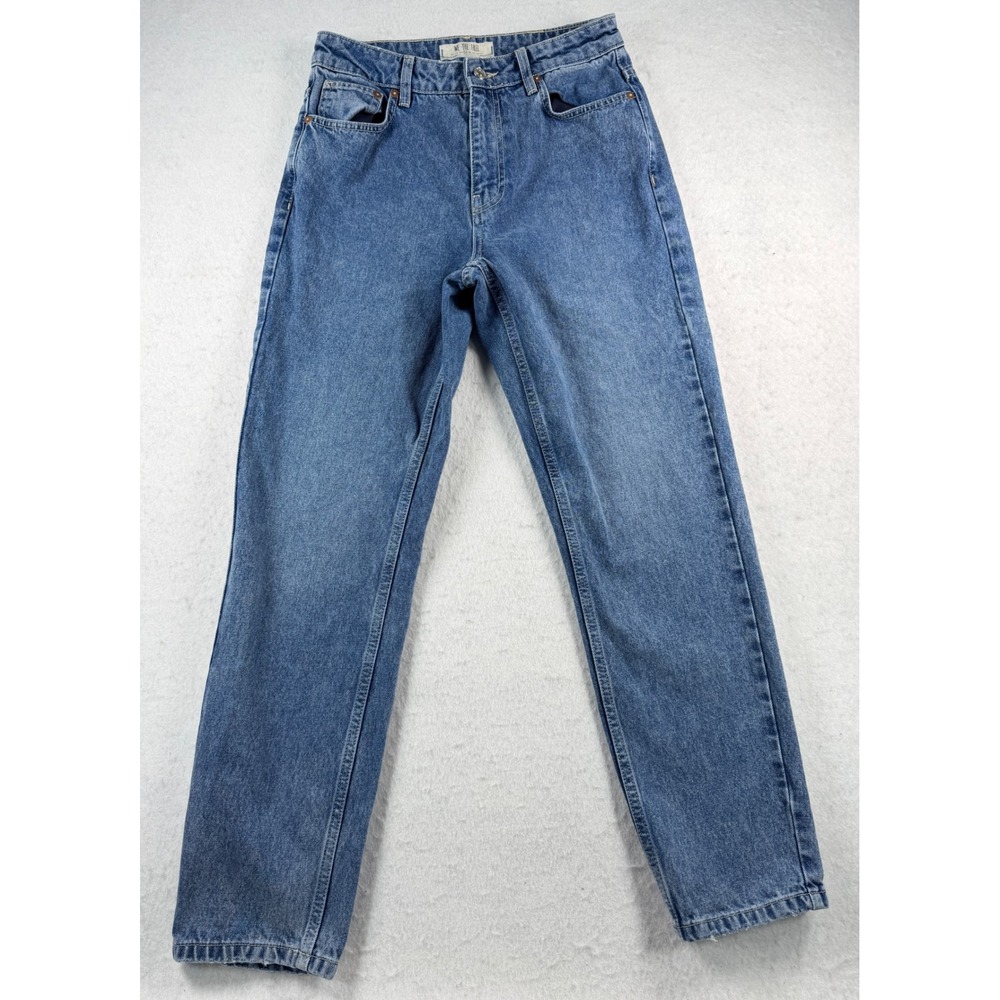 Free People We The Free Jeans 27 High Rise Straight Leg Medium Wash 100% Cotton